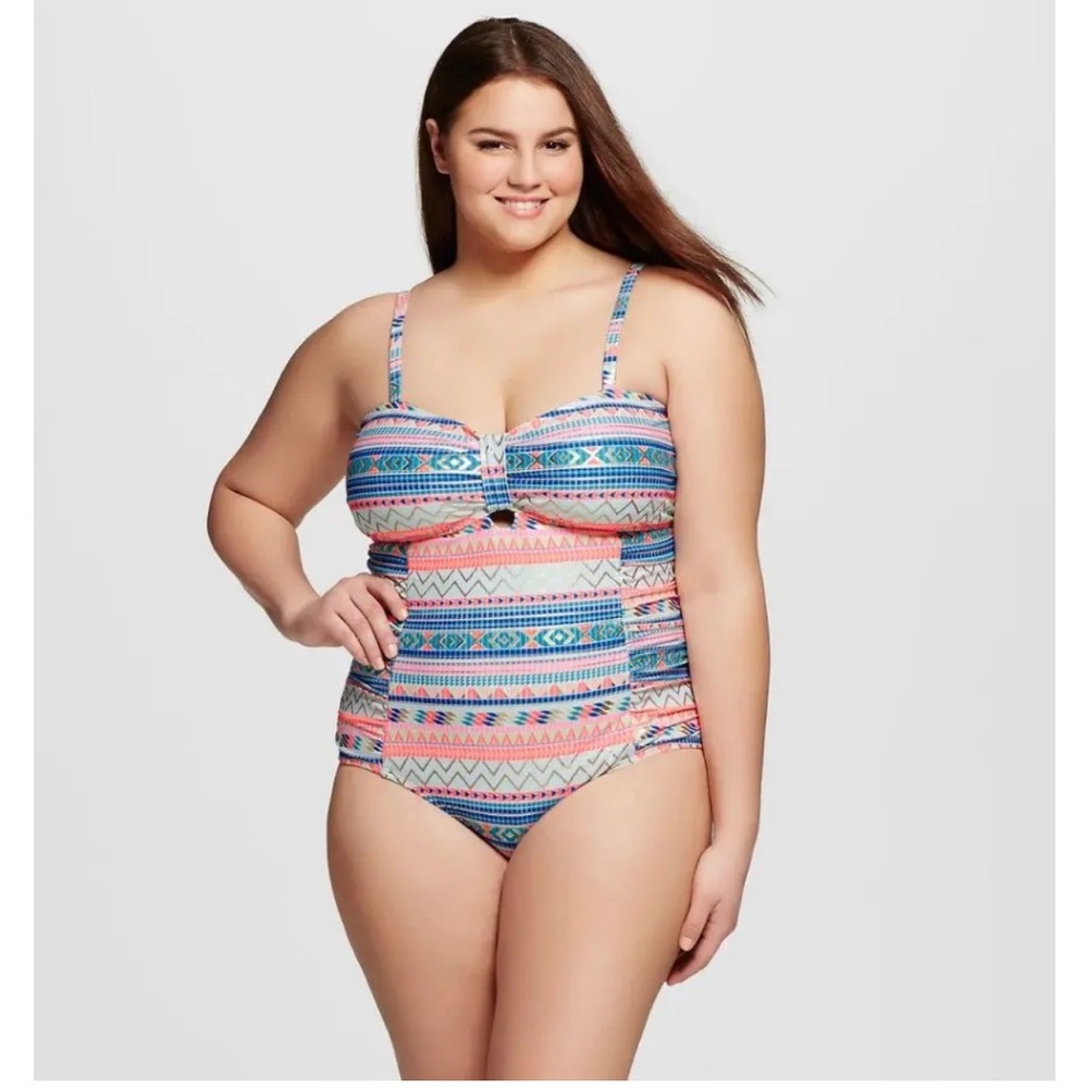 NWT Heart and Harmony One Piece Bathing Suit